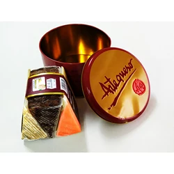 Capra artigianale e formaggio di pecora alla paprica. Arancione cheese-BUENALBA-250 gr