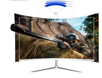 24 inch LED Ultra-slim Monitor Game Competition Full HD IPS Flat panel screen Gaming Monitor HDMI VGA input