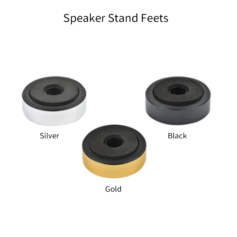 4PCS Speakers Stand feets Shock Absorption Damping For Speakers Amplifier Feet Pad