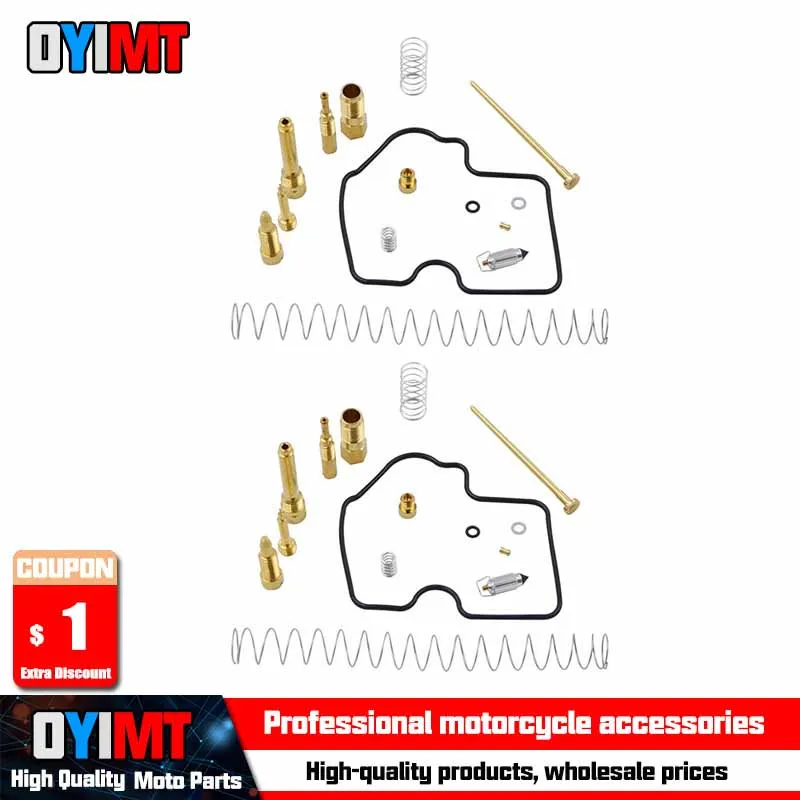 

Motorcyclce Carburetor Rebuild Repair Tool Kit For Kawasaki Prairie 650 KVF650 KVF700 KVF 700 Brute Force 650 KVF650 1003-0094