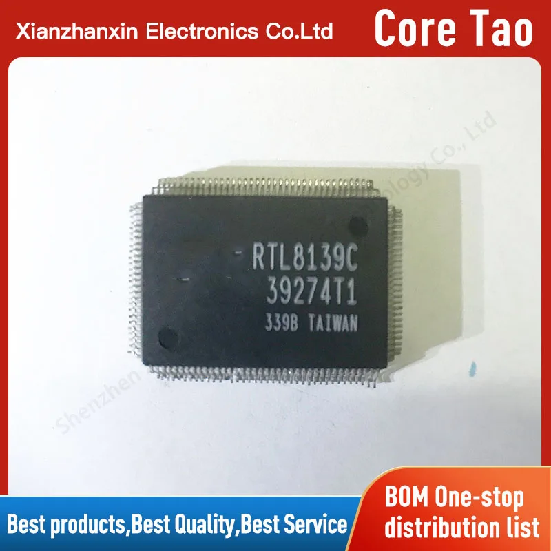 1pcs/lot RTL8139 RTL8139C RTL8139CL QFP Liquid crystal chips in stock