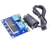 XH-M452 DC 12V LED Digital Thermostat Temperature Humidity Control Thermometer Hygrometer Controller Relay Module AM2301 Probe