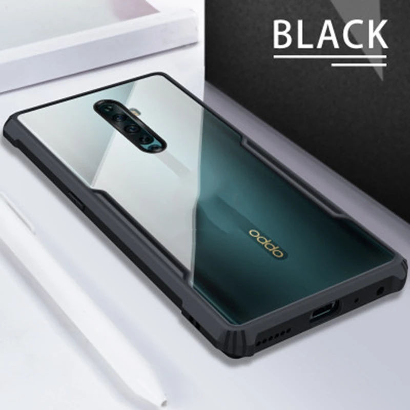 Per OPPO Reno 5 4 3 Pro Reno 4 Lite custodia morbida in Silicone trasparente antiurto custodia protettiva posteriore per OPPO Reno 2 2Z 2F