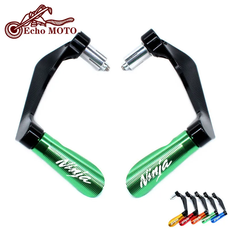 Para Kawasaki ZX10 ZX12R ZX6R ZX9R ZX14R Ninja 250 300 400 500R 600R 750R Z750 Z1000 Protector de palancas de embrague de freno de agarre de manillar