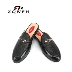 Summer Men Slippers High Quality Beach Sandals Non-slide Male Slippers Classic Men's Mules Fashion Party Men Shoes