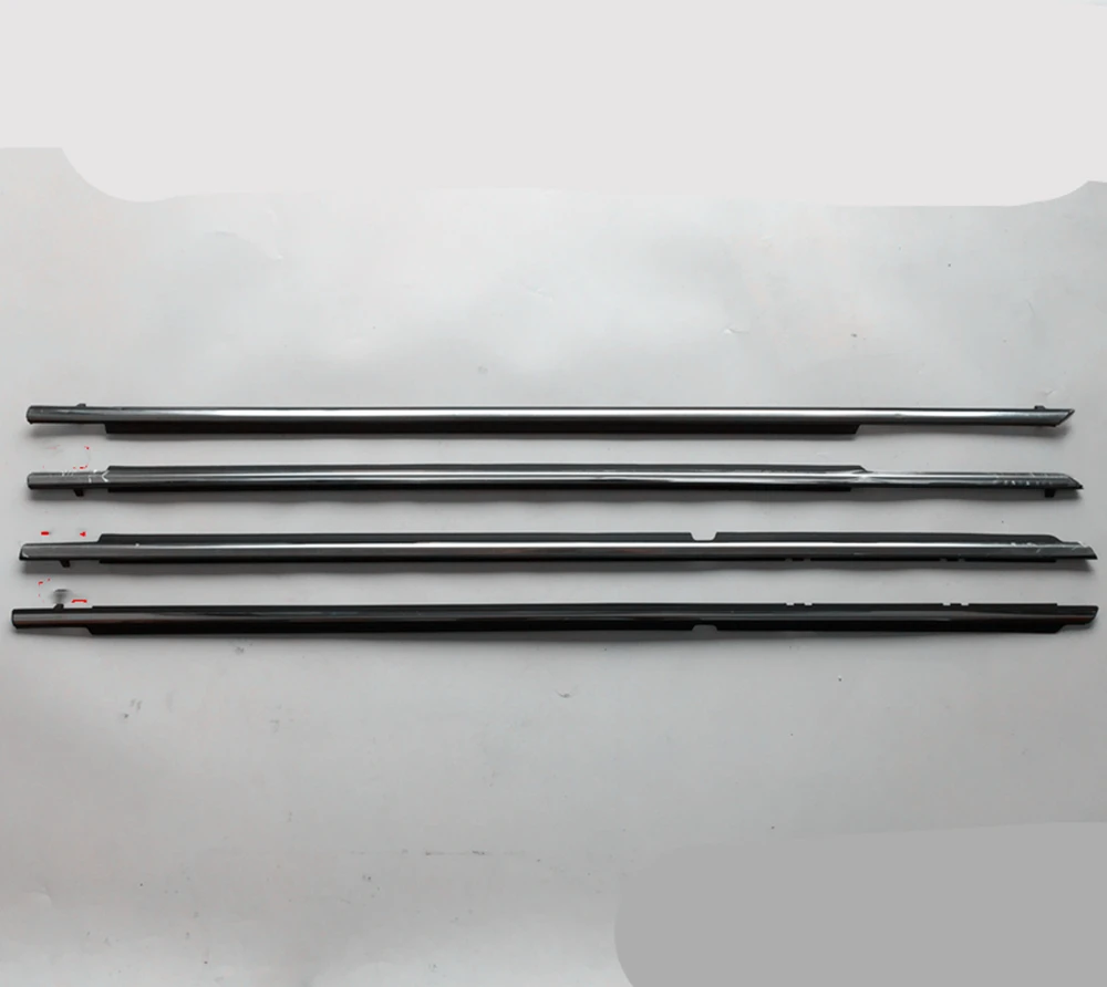 Für Toyota RAV4 RAV4 2013-2018 Chrom Außen Fenster Tür Dichtung Streifen Dichtungs Trim Wasserdichte Glas Dichtung dichtung Schatten