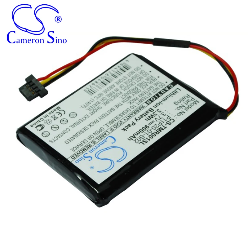 CameronSino Battery for TomTom Route XL One XXL 540S XXL540 XXL 540S XXL540S fits TomTom P11P20-01-S02 GPS,Navigator battery