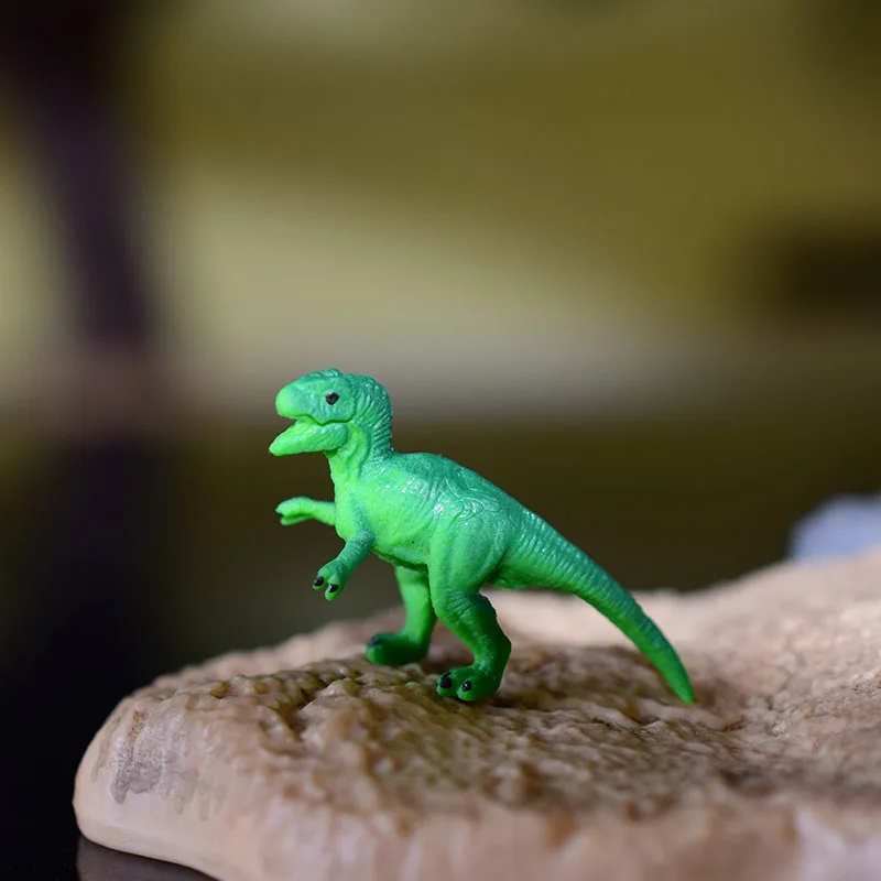 Miniatures Myth Dragon Wild Animal Jurassic Dinosaur Model Tyrannosaurus Brachiosaurus Fairy Garden Action Figure Figurine Toys