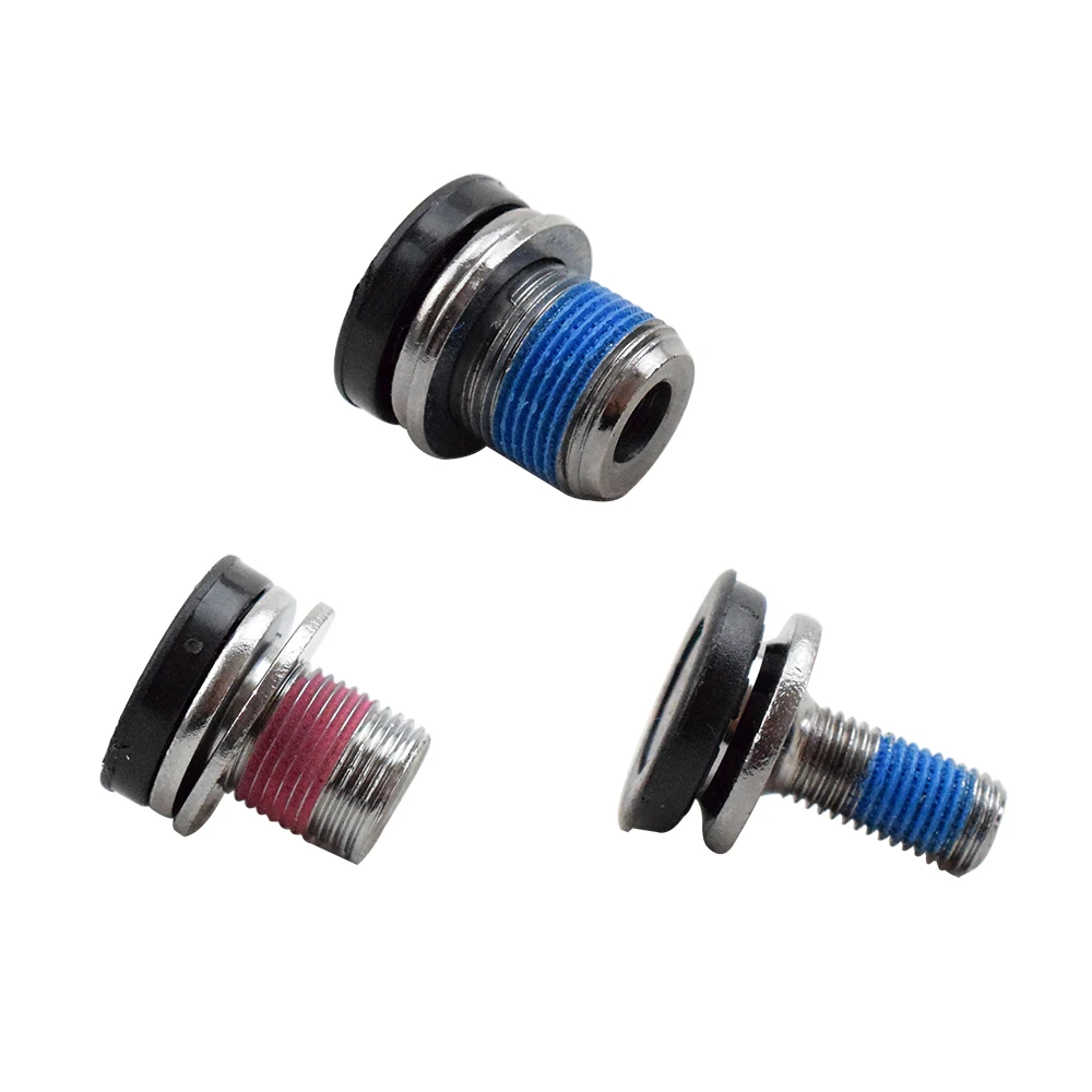 Waterproof Bicycle Bottom Bracket Bolts M8 M12 M15 Stainless Steel Allen Key ISIS MTB Road Bike Cranksets Screws Axis BB Sets