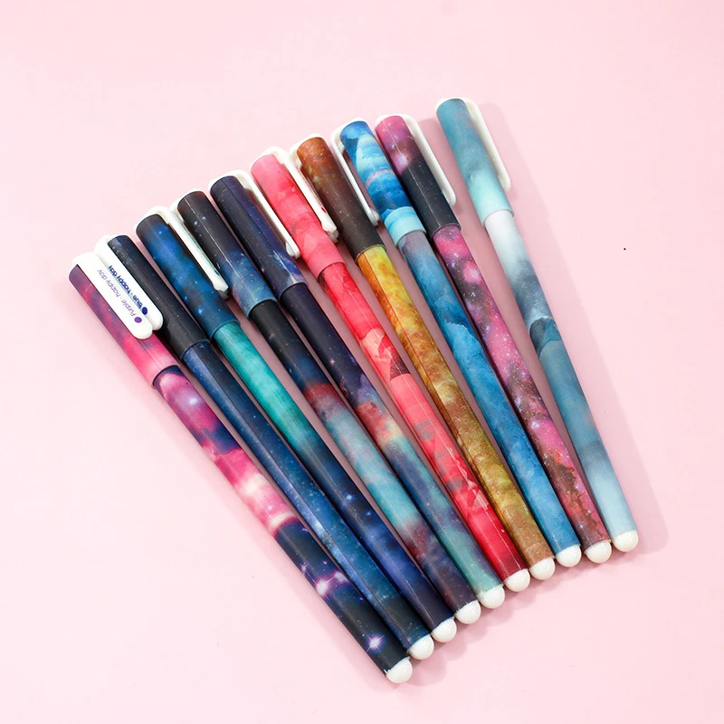 10 Pcs Color Pen Gel Pens Kawaii Pen Boligrafos Kawaii Canetas Escolar Cute Ten Color Gel Pen Korean Stationery