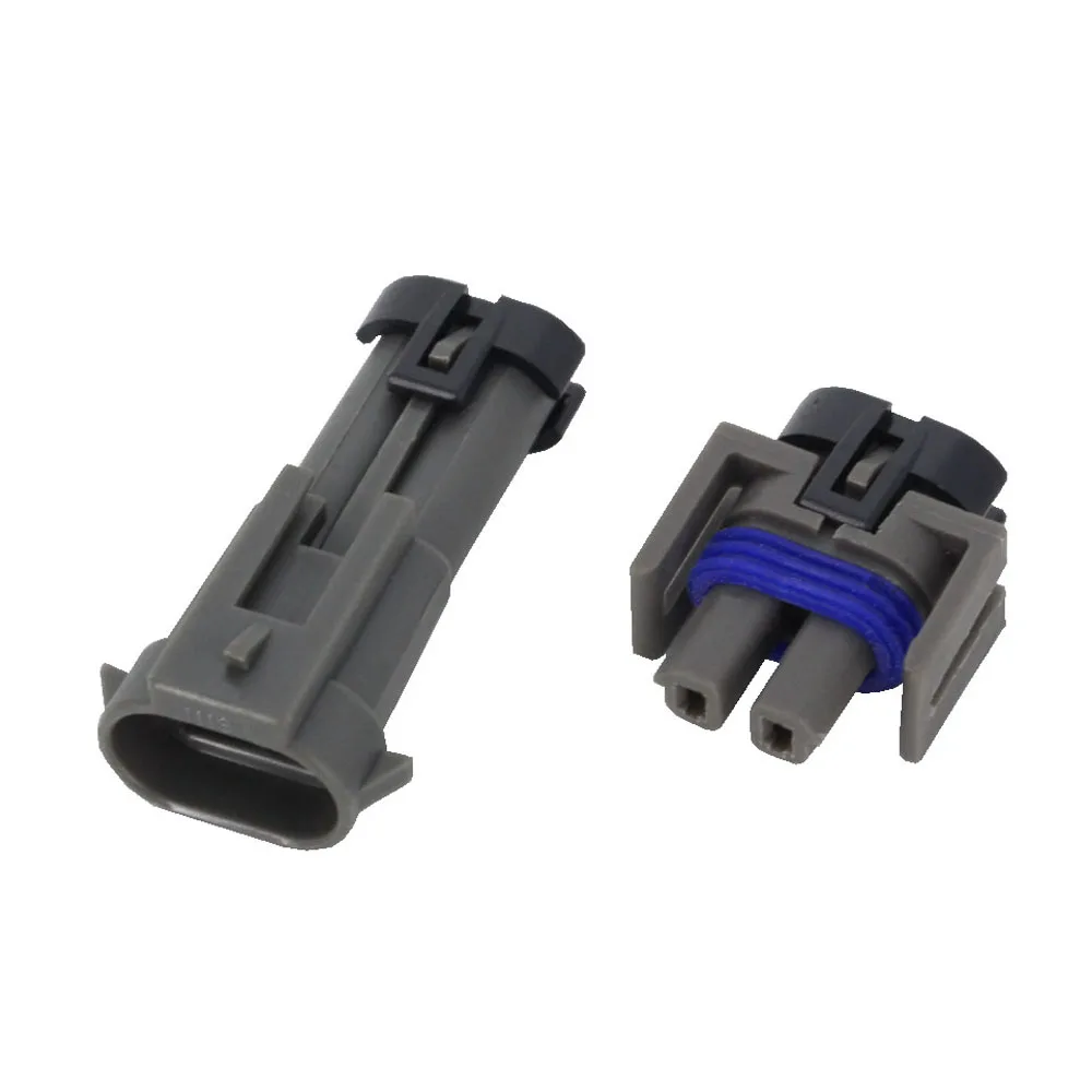 5 Sets 2 Pin Jacket Vehicle Connector with Terminal Automotive Connector DJ70217-1.5-11/21 2P