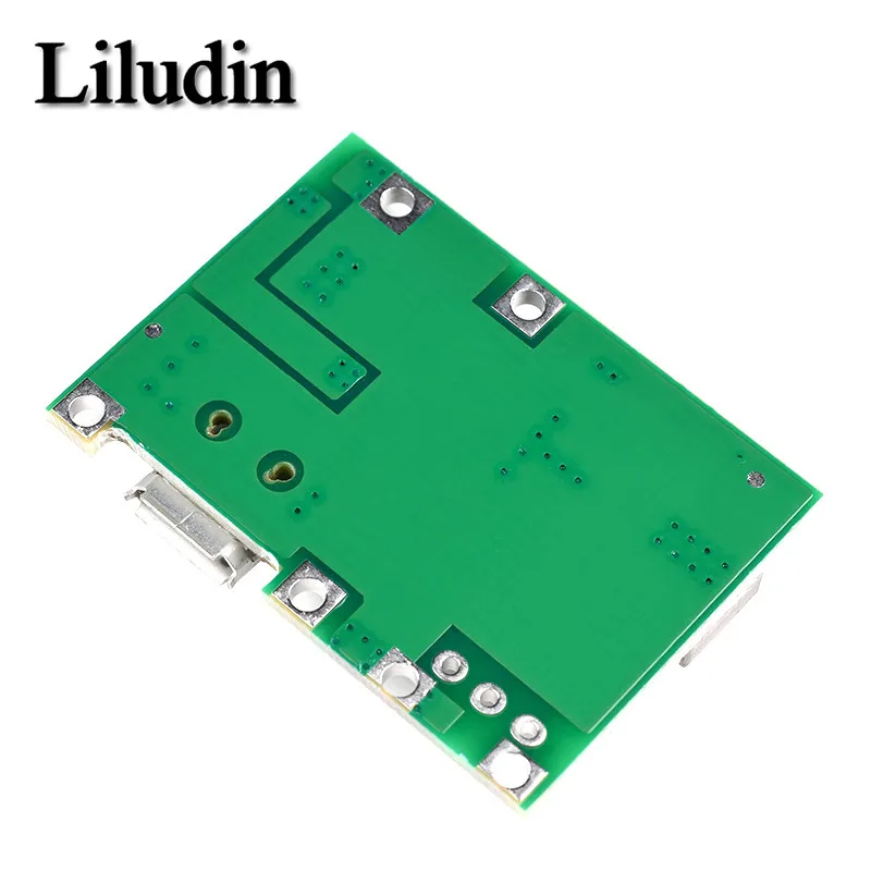 Lithium Li-ion 18650 3.7V 4.2V Battery Charger Board DC-DC Step Up Boost Module TP4056 DIY Kit Parts liludin