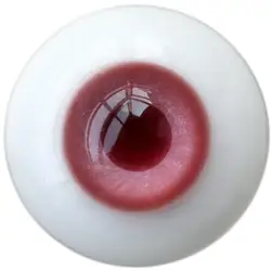 [wamami] 6mm 8mm 10mm 12mm 14mm 16mm 18mm 20mm 22mm 24mm Pink Glass Eyes Eyeball BJD Doll Dollfie Reborn Making Crafts