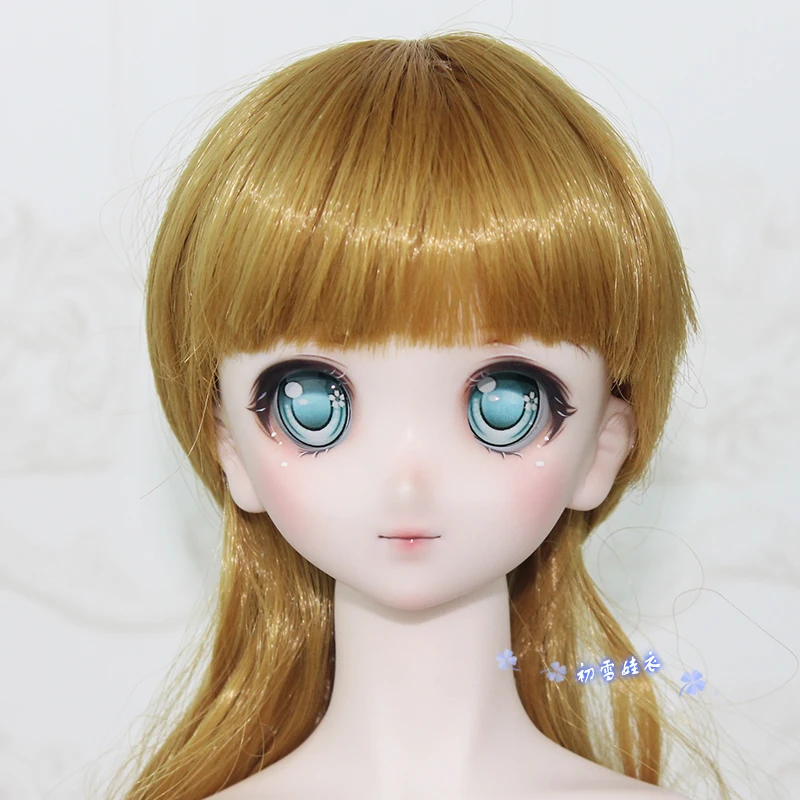 1/8 1/6 1/4 1/3 BJD Accessori bambola Bulbo oculare emisferico in plastica Occhio del fumetto per BJD/SD, non include la testa della bambola e altri E2559