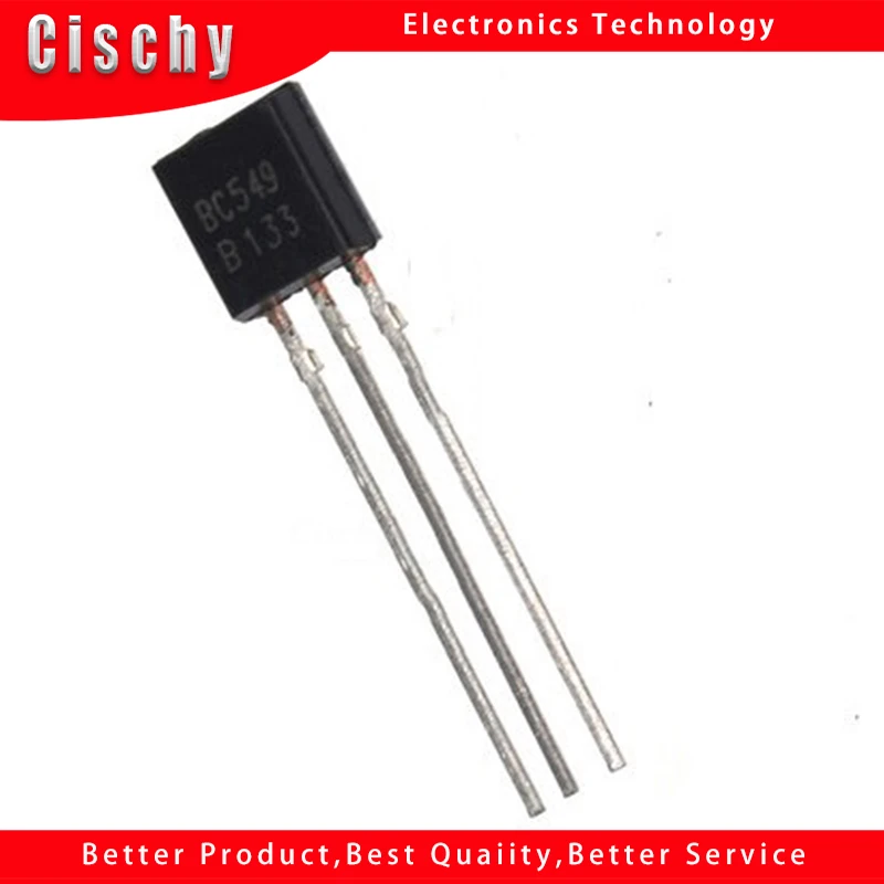

100 шт. BC549C TO-92 BC549 TO92 549C 0.1A 30V транзистор новый оригинал