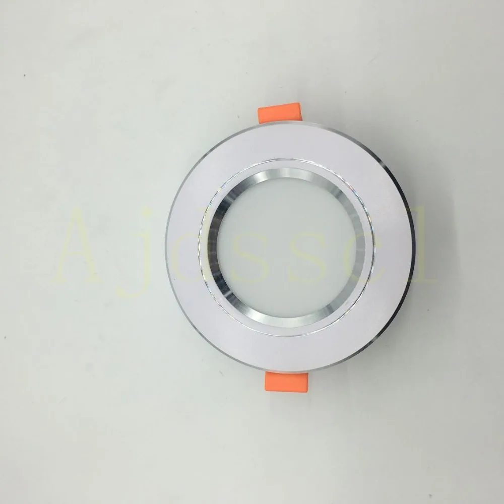 Dimmable Led Downlight Three Colors 5W 7W 9W 12W 15W Recessed in LED Ceiling Light AC 220V Indoor Lighting Warm Cold White Lamp