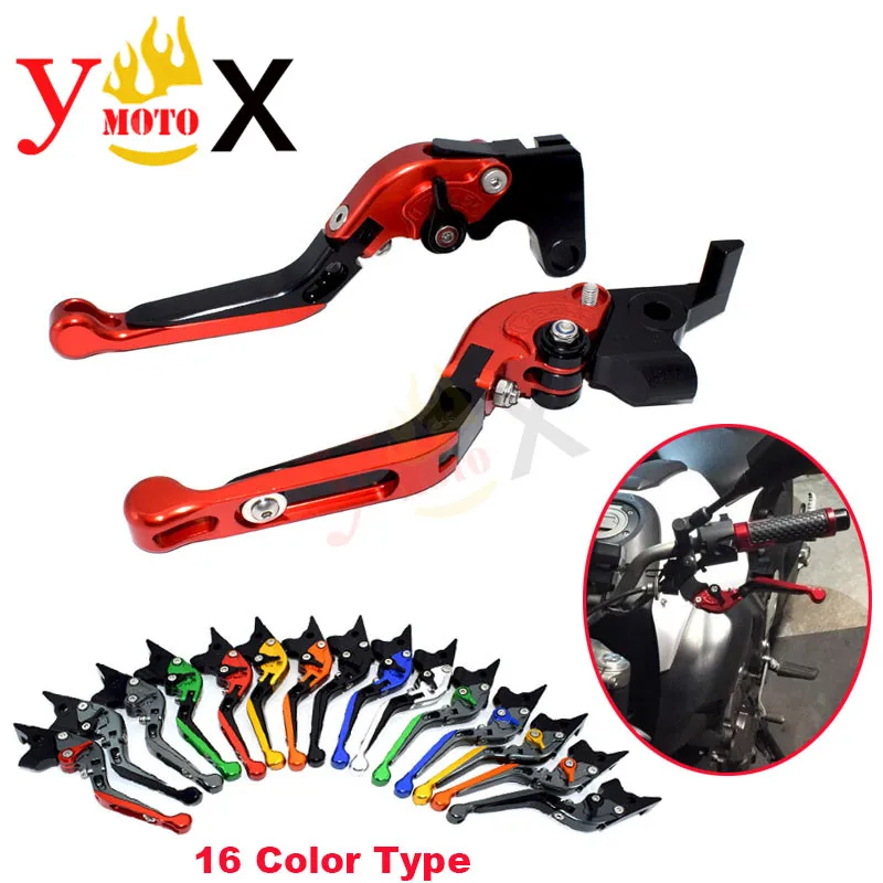 

Motorcycle CNC Folding Extendable Brake Clutch Levers For Honda VFR800 1998-2001 CBR1100XX BLACKBIRD 1997-2007 ST1300 2003-2007