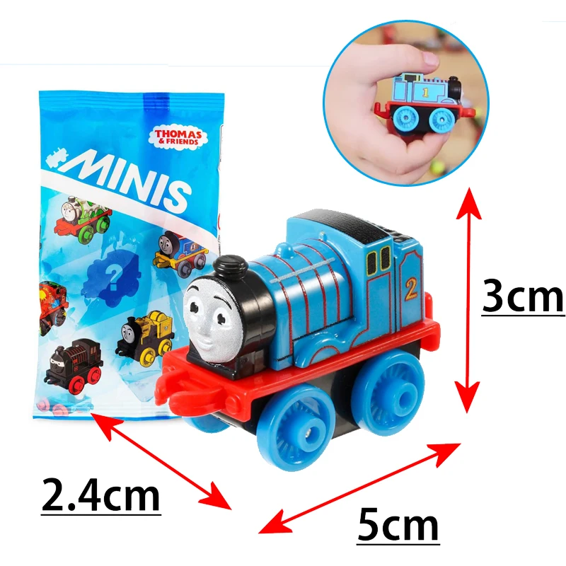 Thomas and Friend Original Mini 5cm Locomotive Train Model Car Toys for Children Kids Diecast Brinquedo Education Birthday Gift