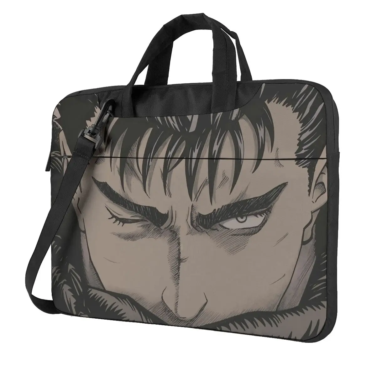 Anime - Berserk Laptop Bag Case Protective Vintage Computer Bag Bicycle Crossbody Laptop Pouch