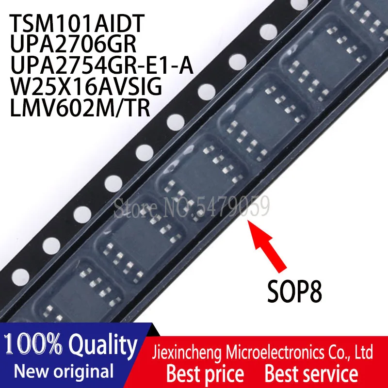10PCS TSM101AIDT M101A1 UPA2706GR A2706 UPA2754GR-E1-A A2754 W25X16AVSIG 25X16AVSIG LMV602M/TR LMV602M SOP8 SOP8 original Novo