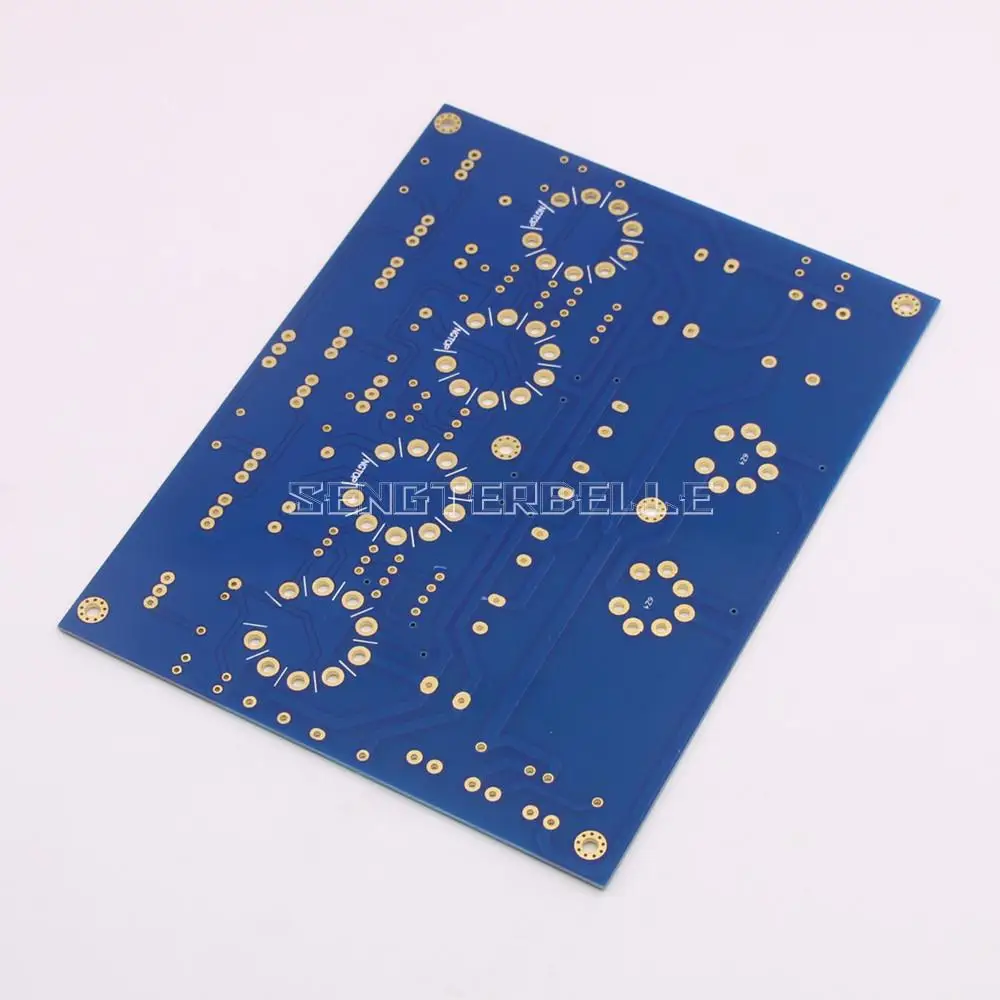 Novo 12au7 12ax7 tubo pré-amplificador pcb pré-amplificador placa nua pcb para audiophile diy