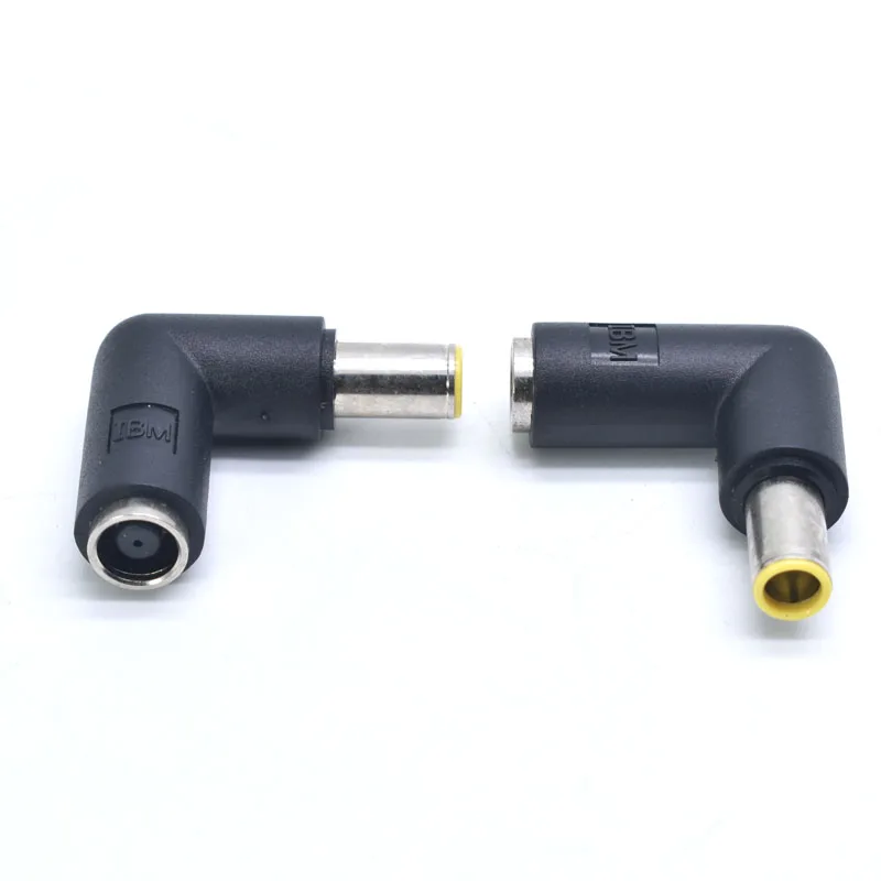 تيار مستمر محول الطاقة محول 7.9*5.0 مللي متر أنثى إلى 7.9x5.0/5.5x2.5 مللي متر ذكر وصلة مرفاع لأجهزة الكمبيوتر المحمول الكمبيوتر المحمول
