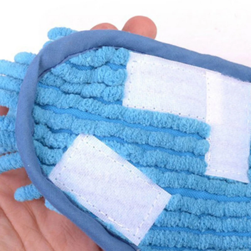 5PCS Dreieck verbundene Steam Mop pads H20 Chenille garn Material für Dampf Reiniger Mopp Ersatz Teile