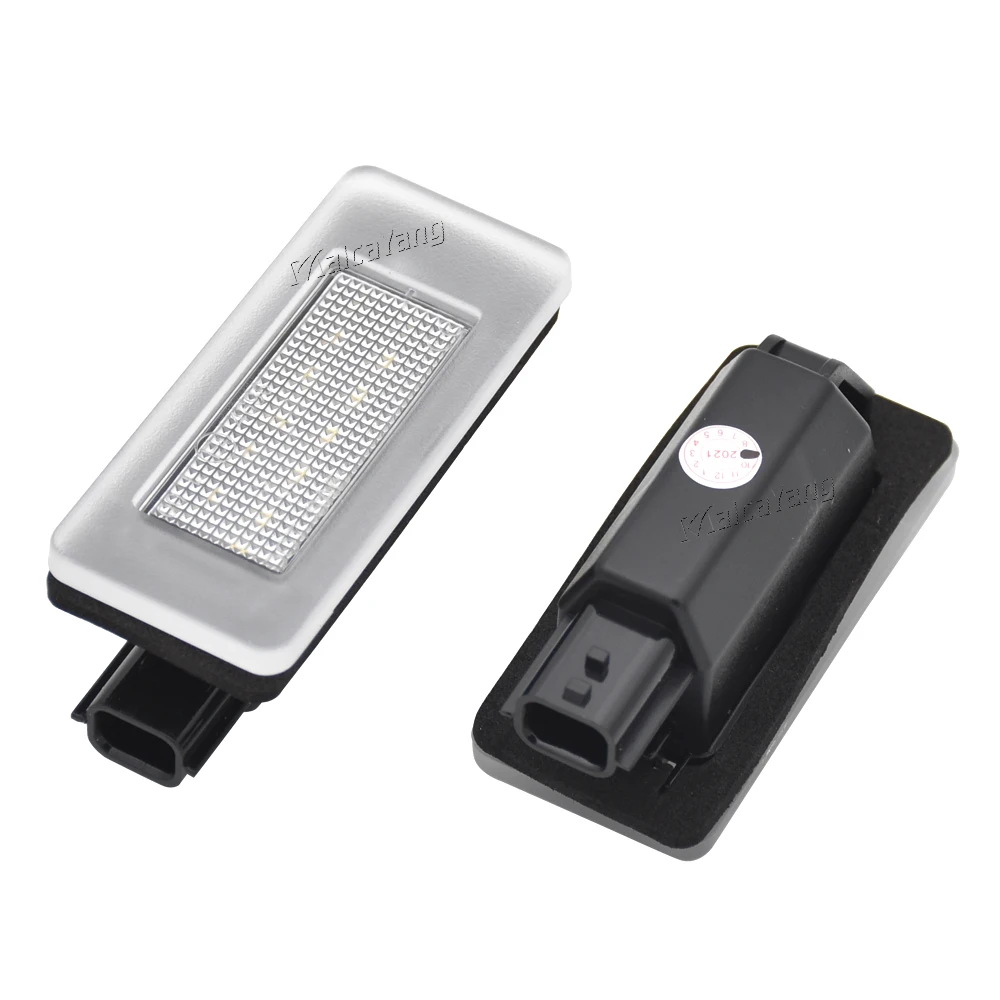 High Quality SMD White Led Number License Plate Lights For Nissan Serena C27 2016- Altima 2019- Error Free Lamp Car Styling view 5