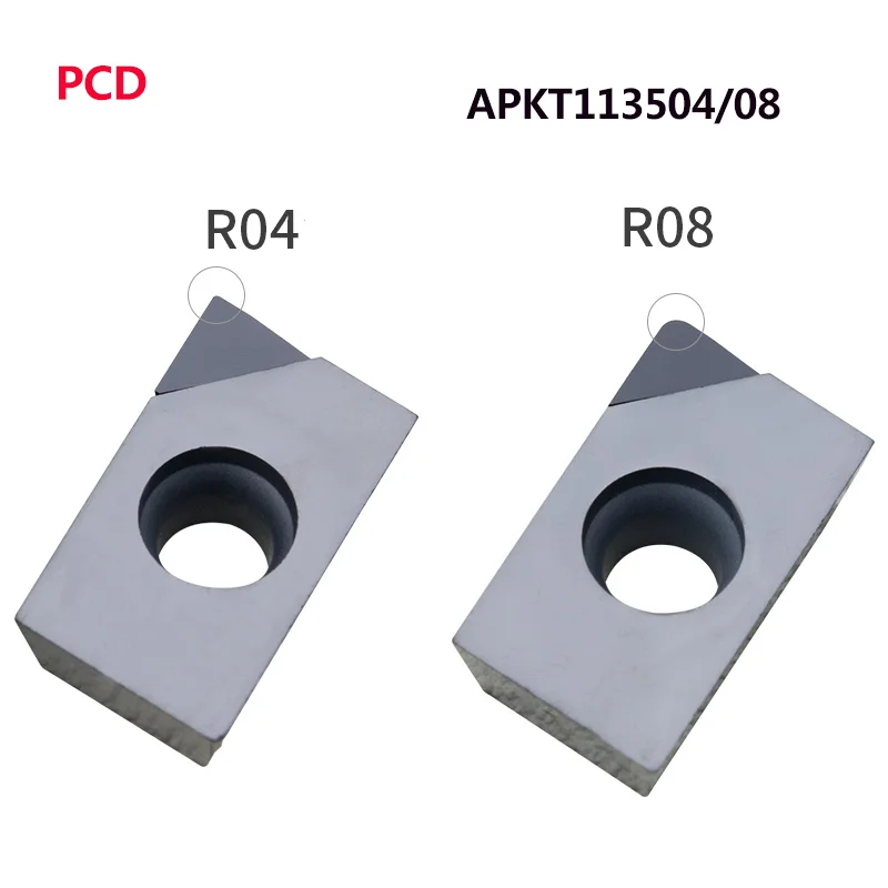 Алмазный токарный станок с ЧПУ PCD CBN, индексируемая вставка CCMT060204 DCMT070204 SNMG VCMT APKT, лезвие с высокой твердостью для токарного станка с ЧПУ
