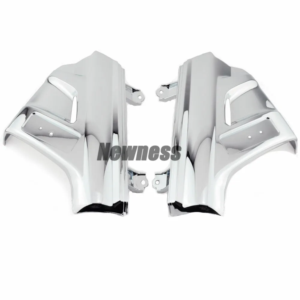 Chrome Motorcycle Front Fender Cover Guard Protector Moto Mudguard Frame Decoration case for Honda GL1800 GOLDWING 2001 -2011