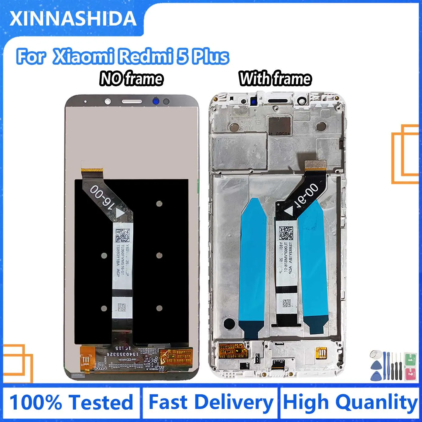 NEW For Xiaomi Redmi 5 Plus LCD Display Touch Screen Redmi5 Plus LCD Digitizer Replacement Repair Spare Parts