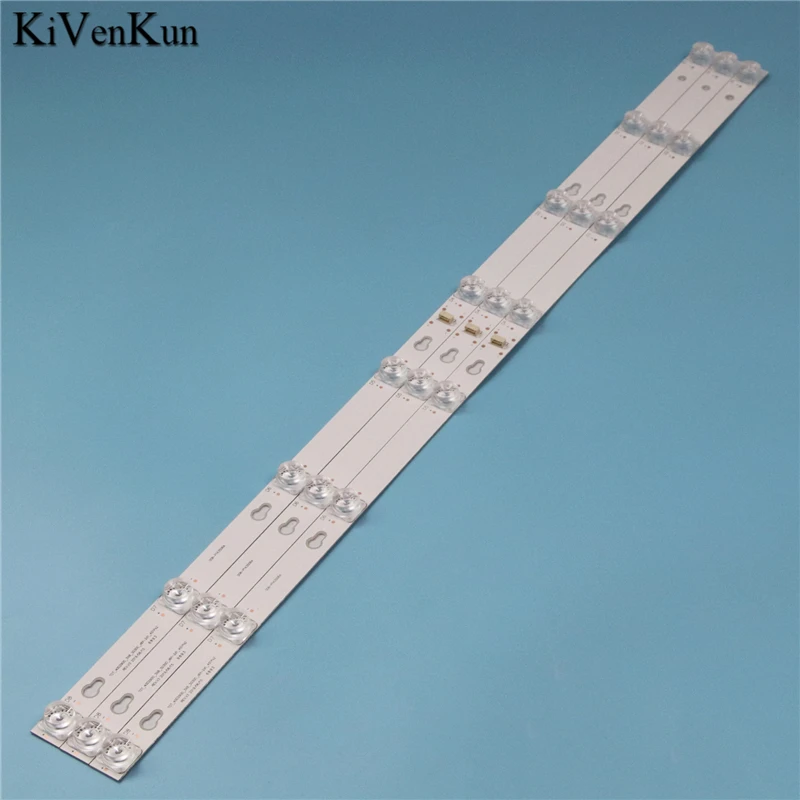 TV's LED Backlight Strips For Toshiba 40L2600 TV LED Bars Bands Rulers TOT_40D2900_3X8_3030C Array Tapes 4C-LB4008-HR01J