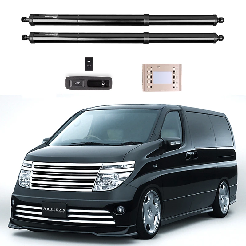 

Для Nissan Elgrand E51, электрическая задняя дверь, автоматическая задняя дверь, модификация багажника, автомобильные принадлежности
