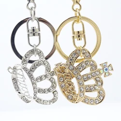 2020 Spring New Pendant Fashion Crown Keychain Car Key Decoration Jewelry Woman Bag Keychain Gift Giveaway