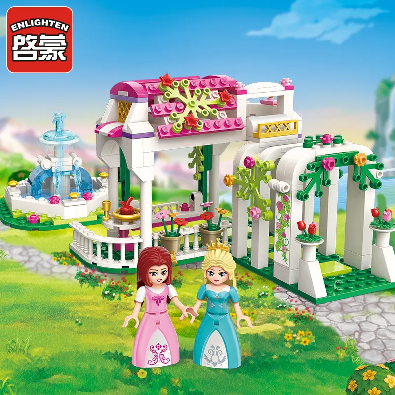 261pcs Girl's Dream Constructor Model Kit Blocks Compatible Bricks Toys for Boys Girls Children Modeling