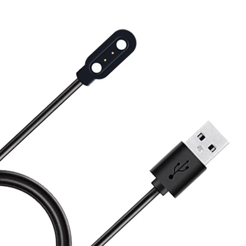 محول قاعدة شاحن ساعة ذكية Xiaomi Haylou LS01 LS02 ، كابل شحن USB مغناطيسي ، سلك أساسي ، ملحقات ساعة ذكية