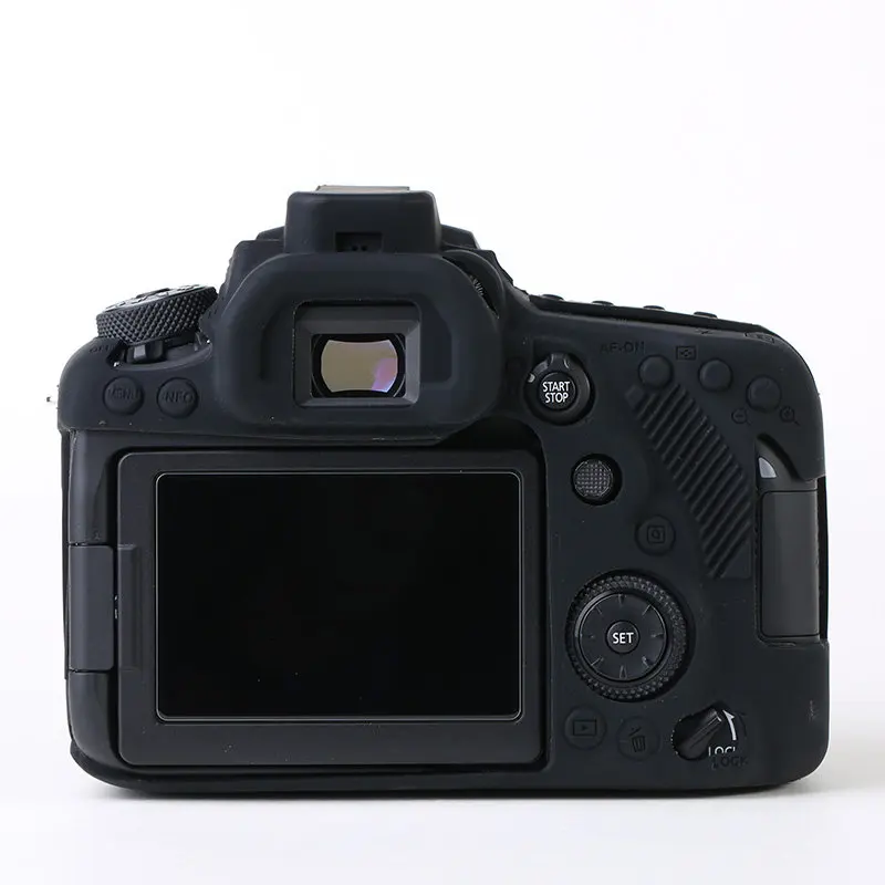 Silicone DSLR Camera Case Cover Bag for Canon EOS R 90D 250D 5D