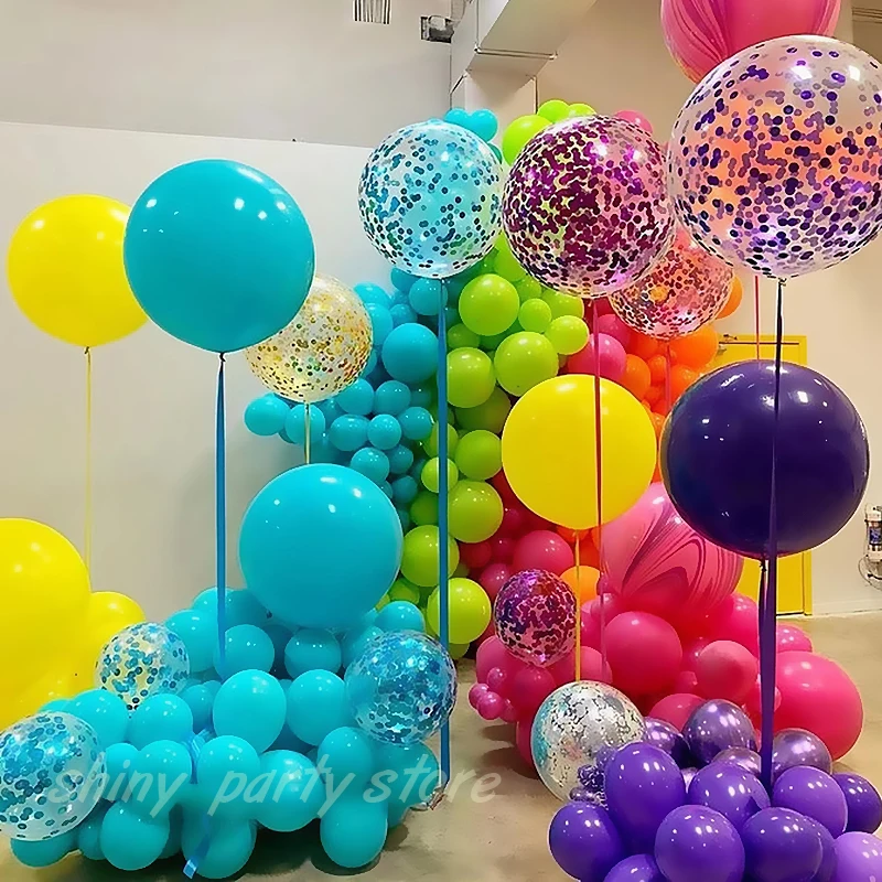 Cukierkowy kolor gigantyczny matowy balon 5-36 cali lateksowe balony z helem Baby Shower Globos urodziny wesele świąteczne dekoracje