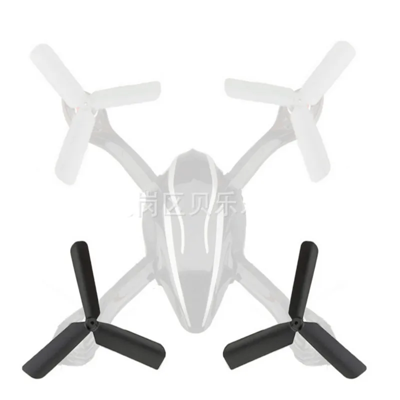 Hubsan X4 H107 Propellers 4Pcs/Lot Rotor Blades White Black Props For H107D H107C H107L RC Quadcopter for 720 Motors