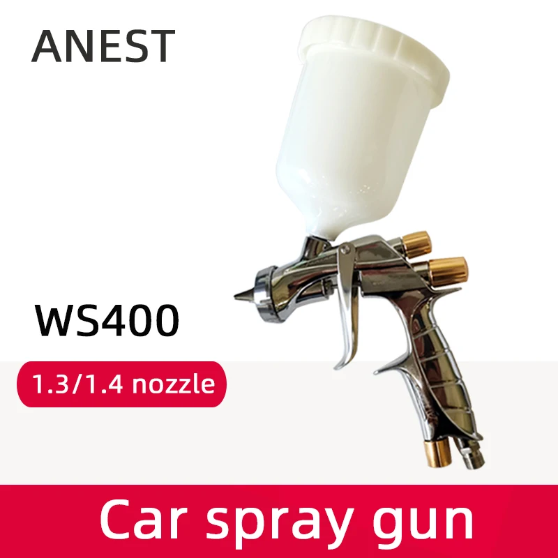 

Japan ANEST WS400 Car Spray Gun High Saving Paint Atomization 1.3/1.4 Nozzle Paint Spraying