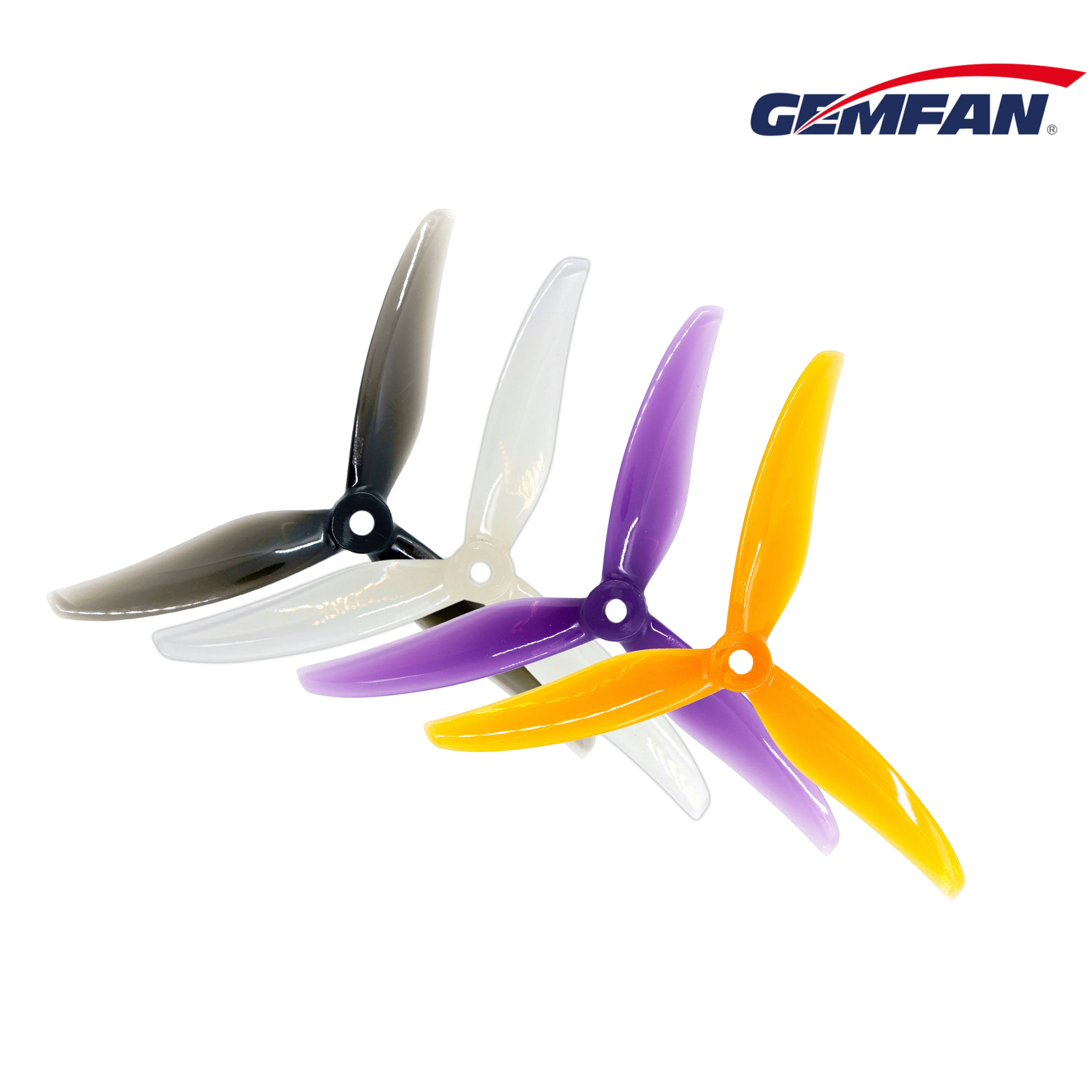 Gemfan Freestyle 5226 5.2X2.6X3 3-Blade PC Propeller for RC FPV Racing 5inch Drones Faster More Aggressive Powerful Durable