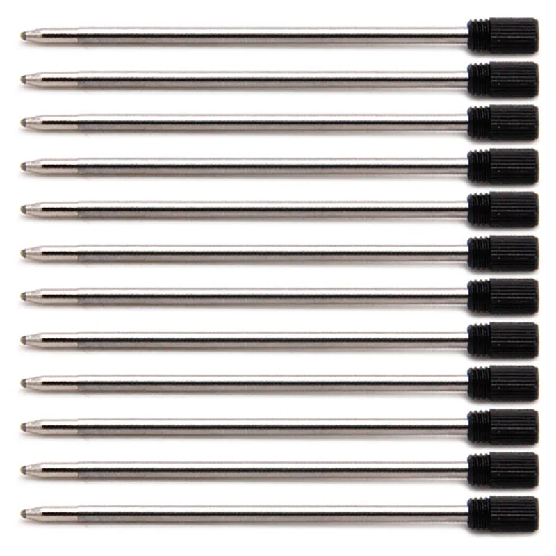 L 7cm 0.8mm Tip Liquid Ballpoint Pen Ballpen Refill for Crystal Screwdriver Tool German Ink Sand Stylus