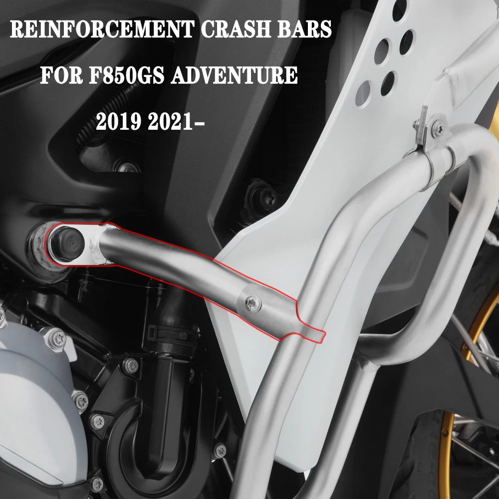 

Motorcycle Reinforcement Crash Bar Engine Protection Guard Bars Bumper For BMW F 850 GS F850GS F850 GS ADV ADVENTURE 2019 - 2021