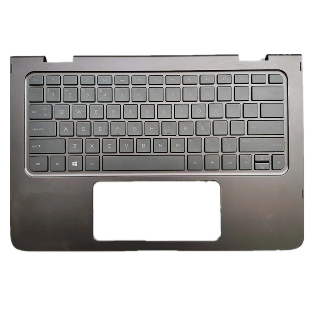 Imagem -03 - Teclado do Portátil Superior Case Superior Voltar Lcd Capa Inferior Case Escudo para hp Spectre Pro X360 g2 Preto Eua