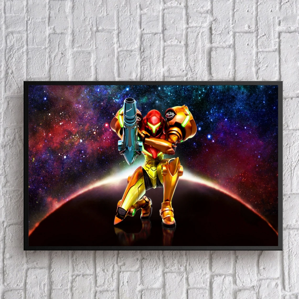 Metroid Game Poster Home Decoration Wall Painting (No Frame)