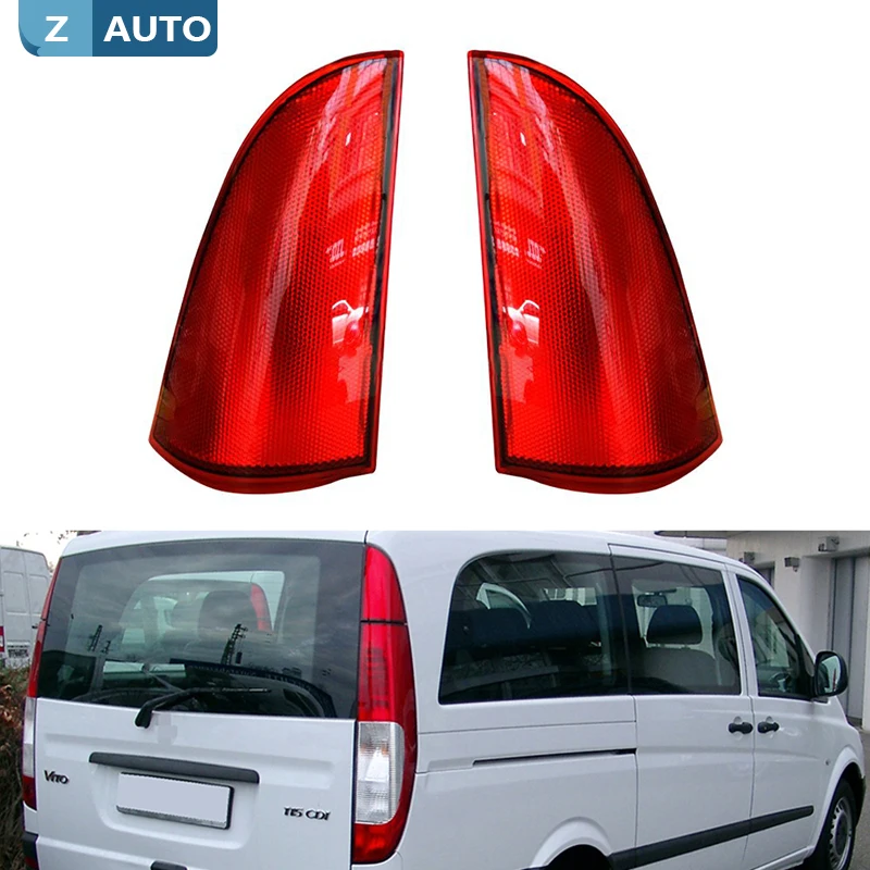 For Mercedes-Benz Viano 04-10 Rittal 04-15 rear bumper tail light brake light taillight upper Triangle light small light