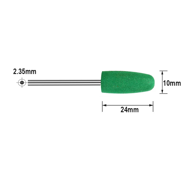 4 pcs/pack Dental Tools Tooth Polish Silicone Rubber Polisher Lab Nail Drill Milling Grinding Polishing Heads