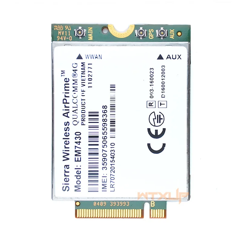 EM7430 LTE-Advanced Cat-6 cat 6 4G Modem M2 ngff 300M 4G module card