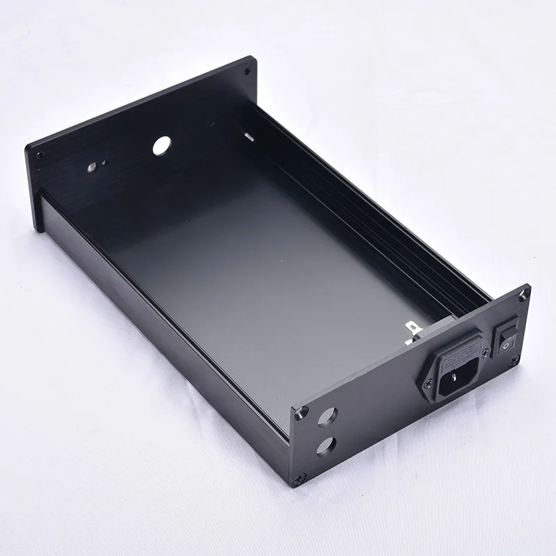 BZ1506 อลูมิเนียมเครื่องขยายเสียงหูฟังแชสซี Amp Audio Enclosure หูฟัง DIY กล่อง 155*60*231 มม.