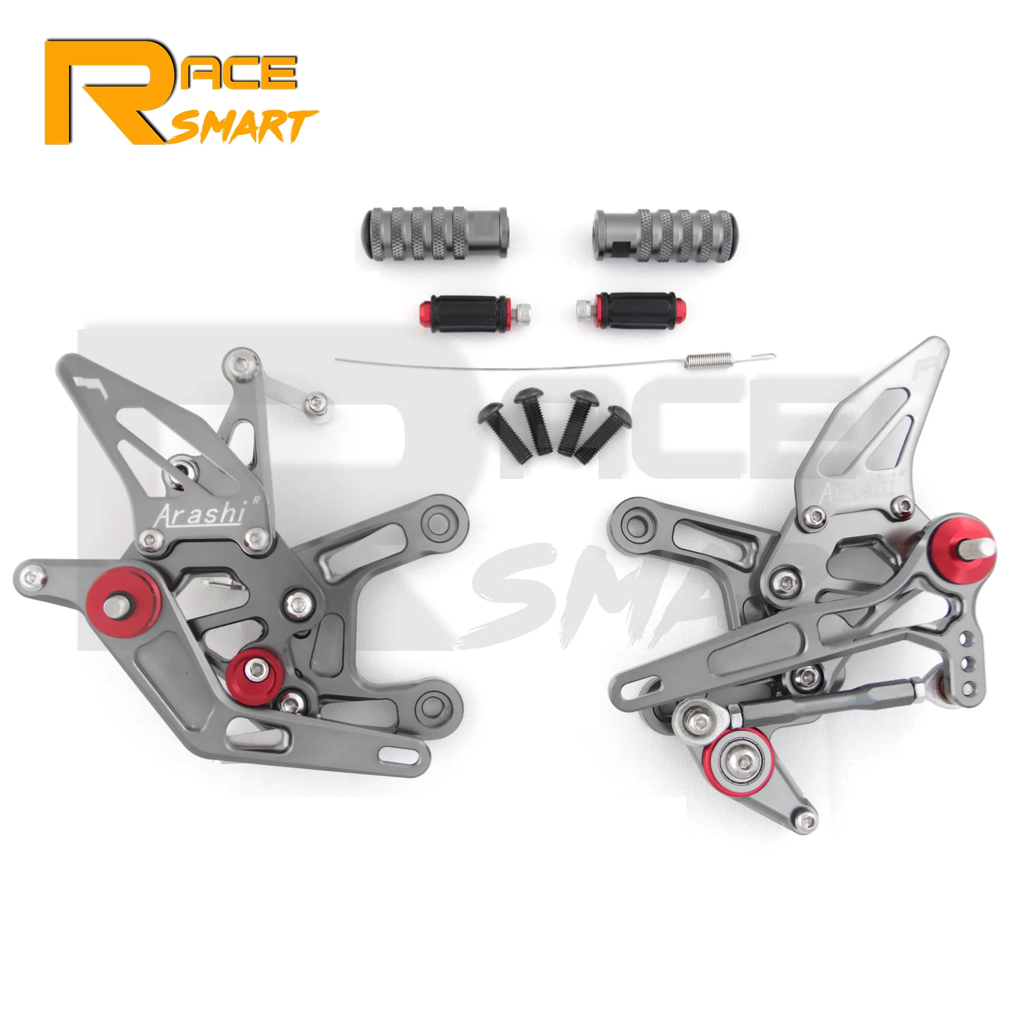 

Rearsets Footrests Footpegs For KAWSAKI Ninja ZX-10R ZX1000 ABS 2021-2024 Motorcycle CNC Adjustable Foot Pegs ZX10R ZX-1000 2022